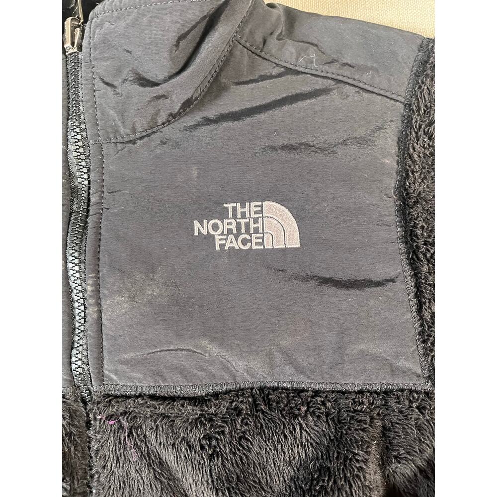 The North Face Girls Jacket Large Black Full Zip Fleece - Picture 5 of 6